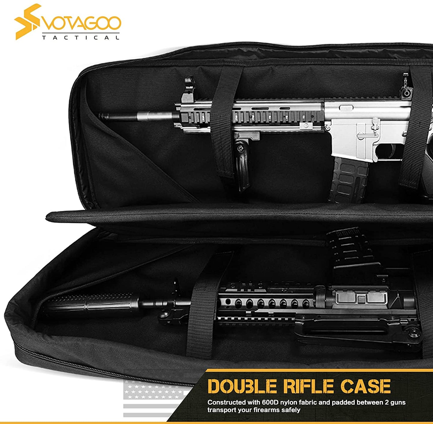 Double Rifle Case Gun Bag