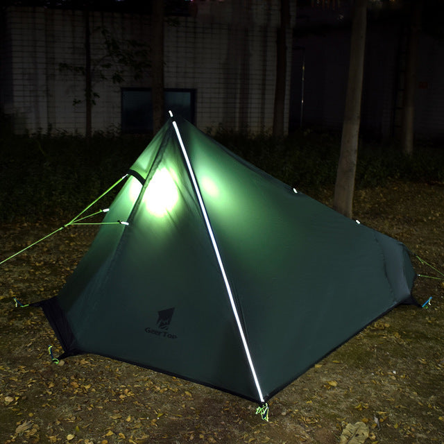 Single Poleless Tent