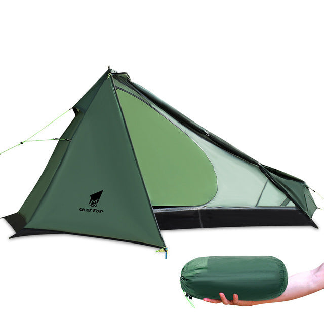 Single Poleless Tent