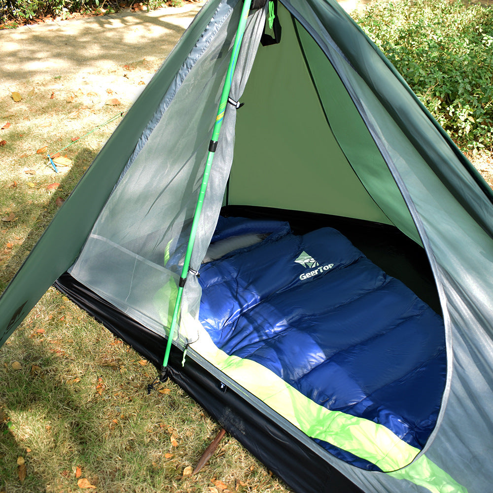 Single Poleless Tent