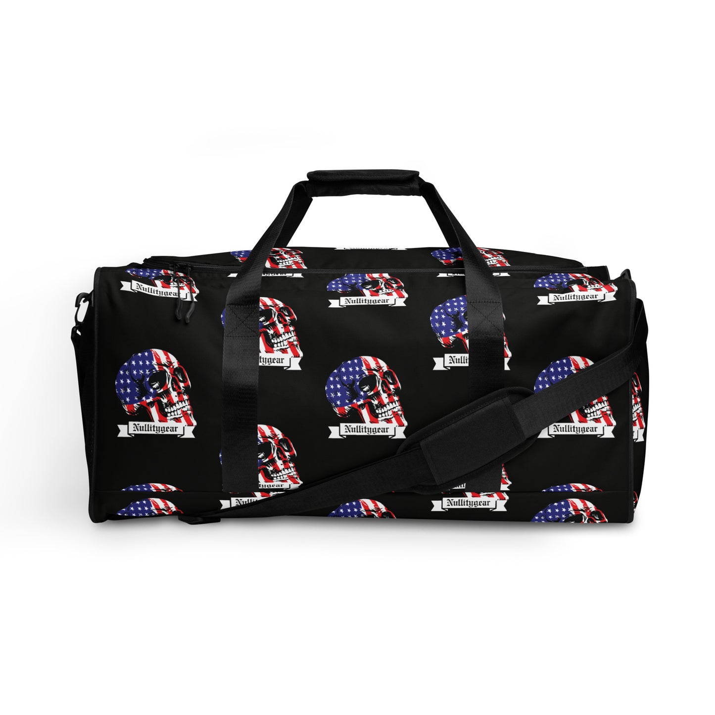 American Flag Skull Duffle bag