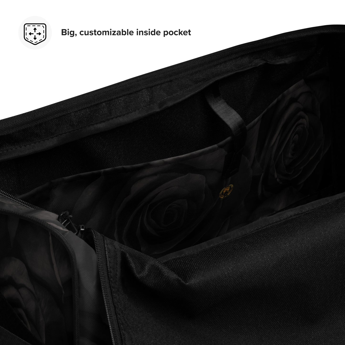 Black Rose Duffle Bag