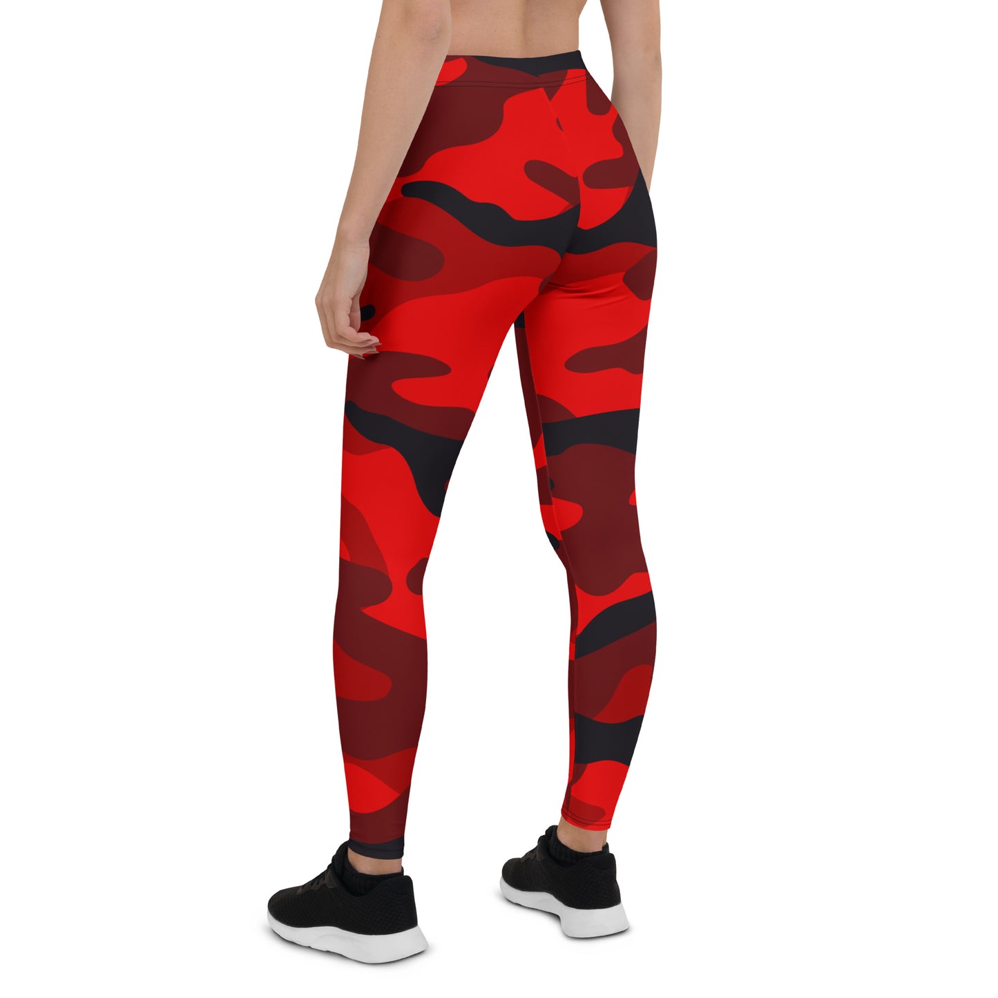 Red Camo Leggings