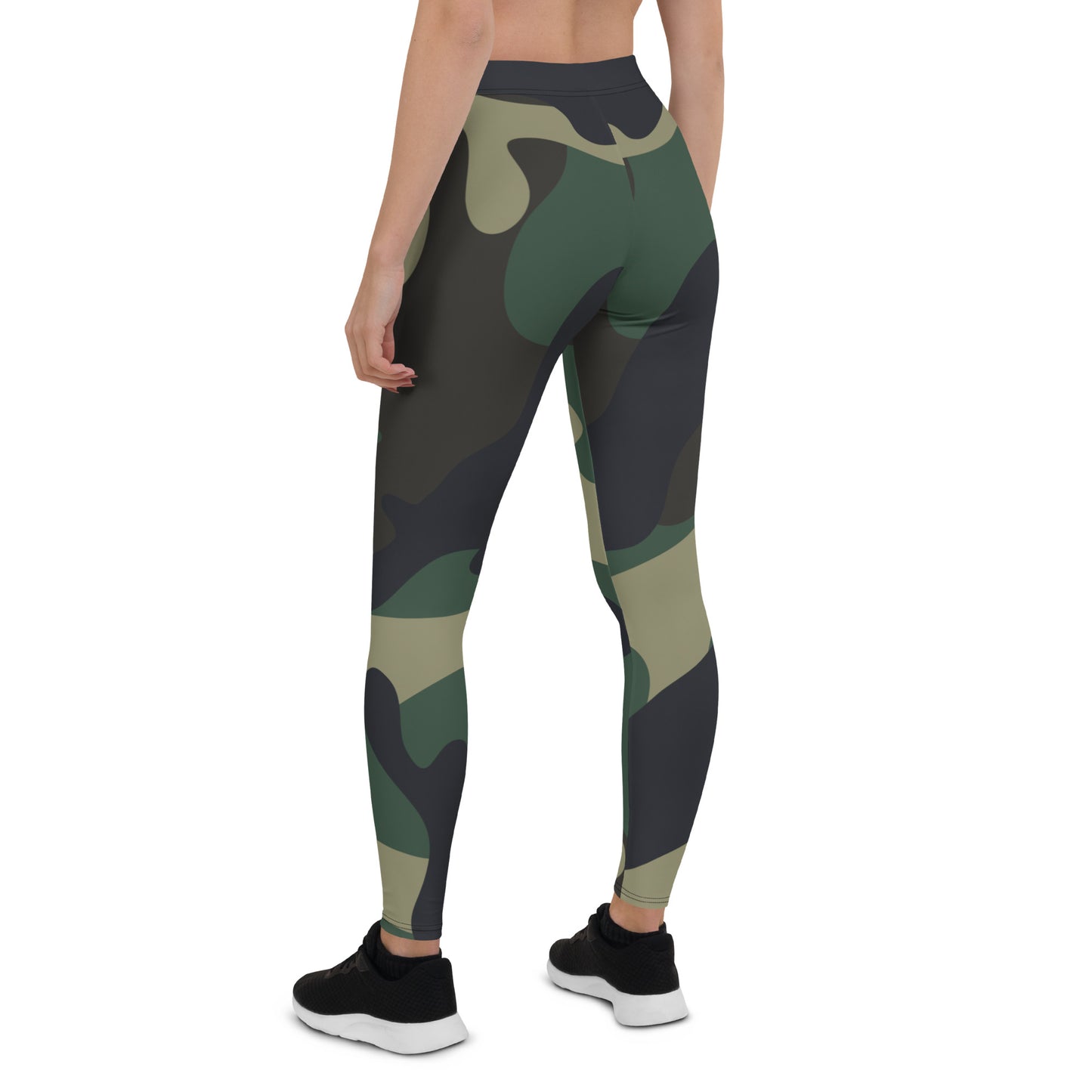 Green Camo Leggings