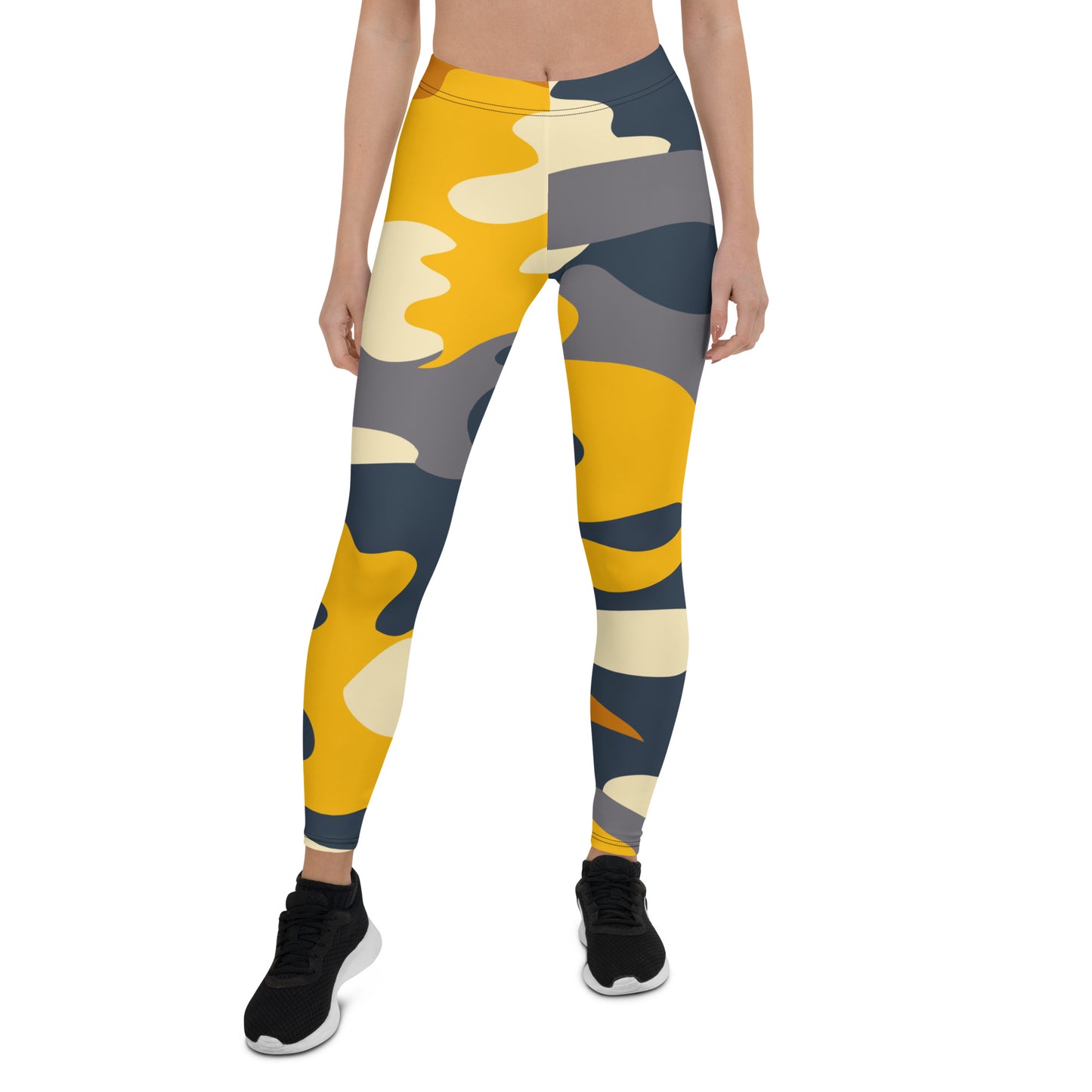 Yellow Camo Leggings