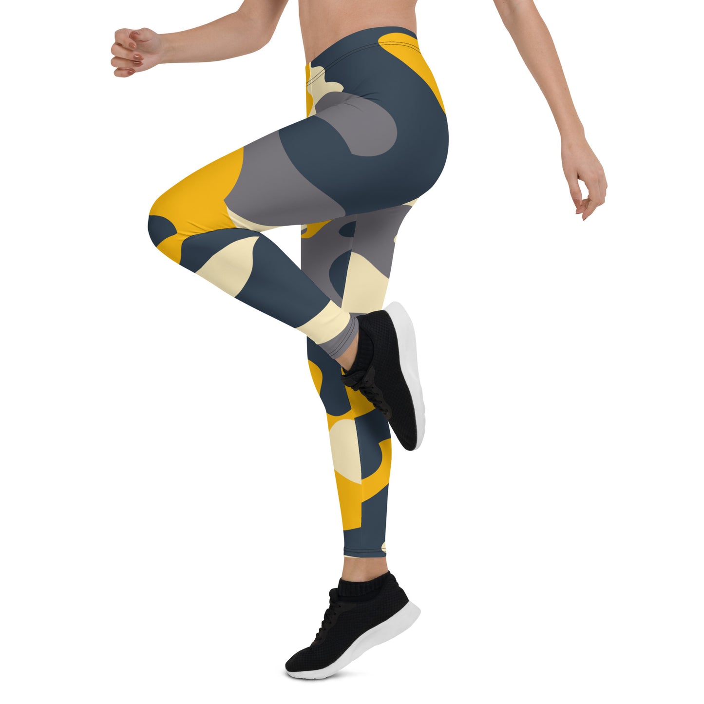 Yellow Camo Leggings