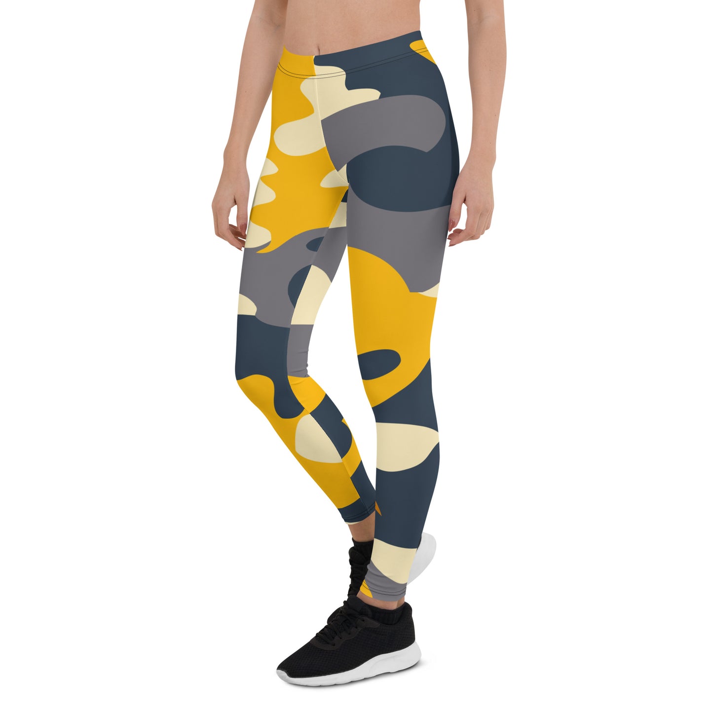 Yellow Camo Leggings