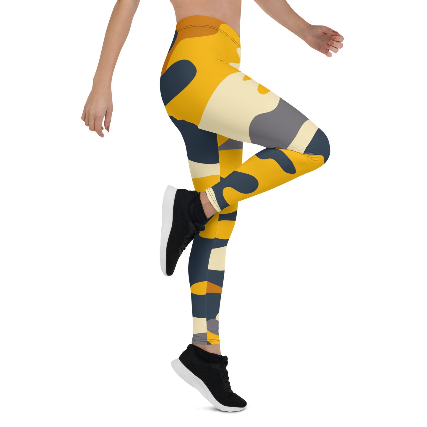 Yellow Camo Leggings