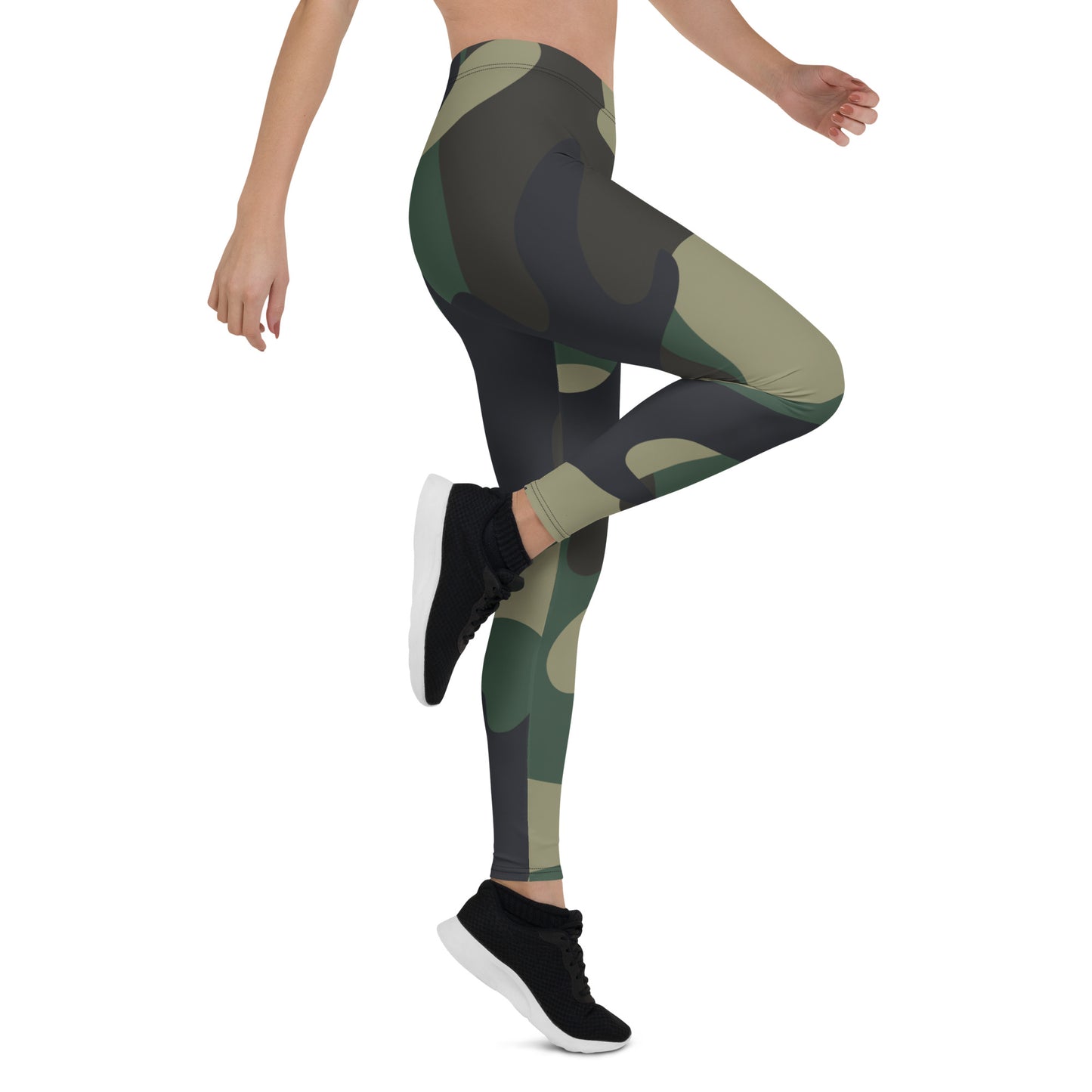 Green Camo Leggings