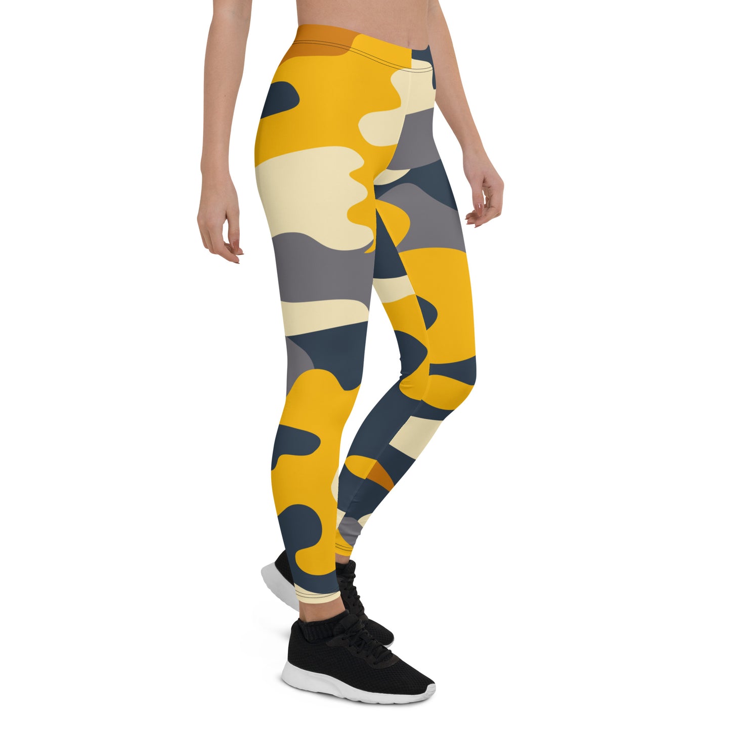 Yellow Camo Leggings