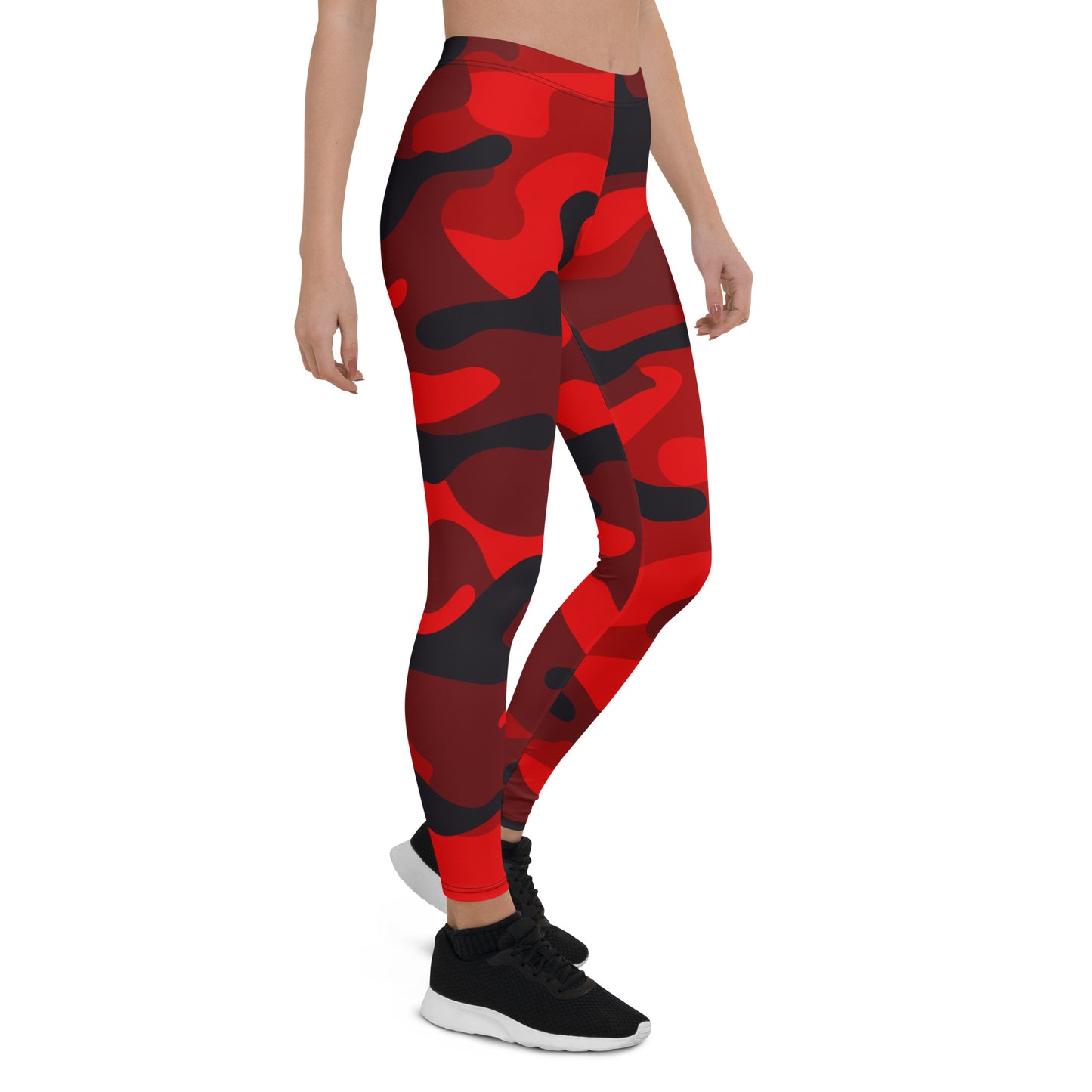 Red Camo Leggings