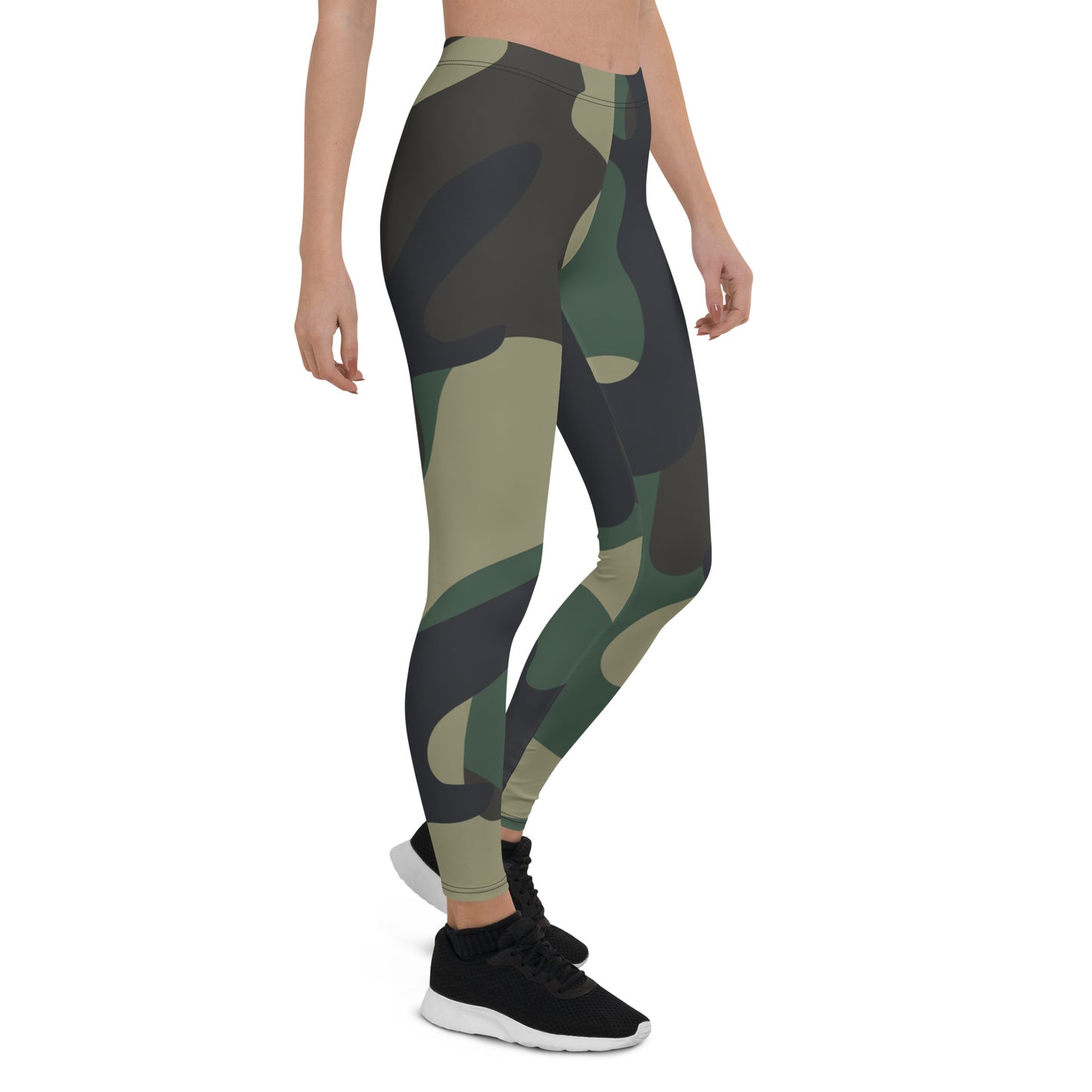 Green Camo Leggings