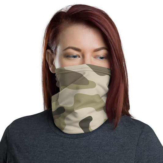 Tan Camo Neck Gaiter