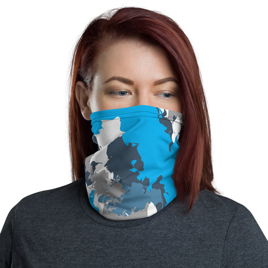 Blue Camo Neck Gaiter