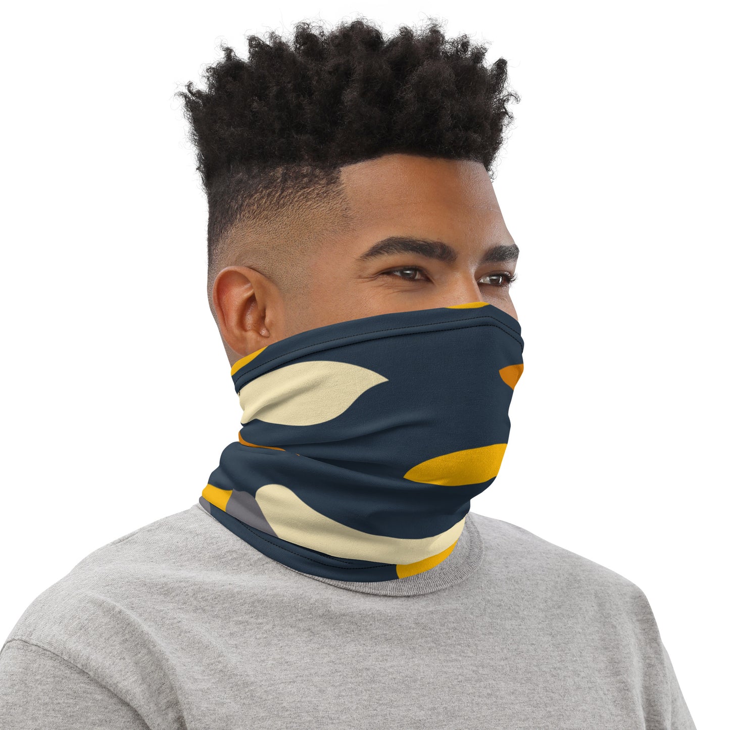 Yellow Camo Neck Gaiter