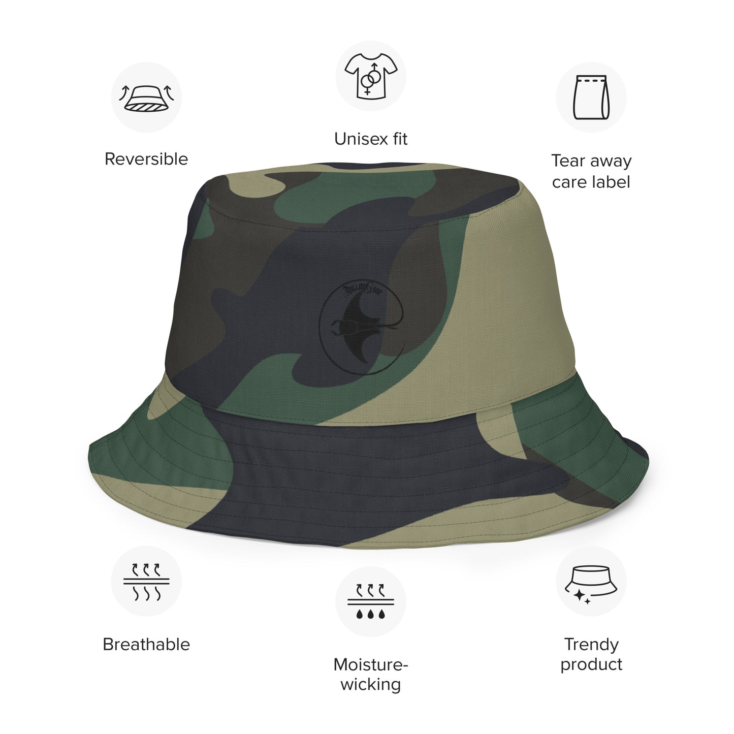 Nullitygear Reversible Bucket Hat