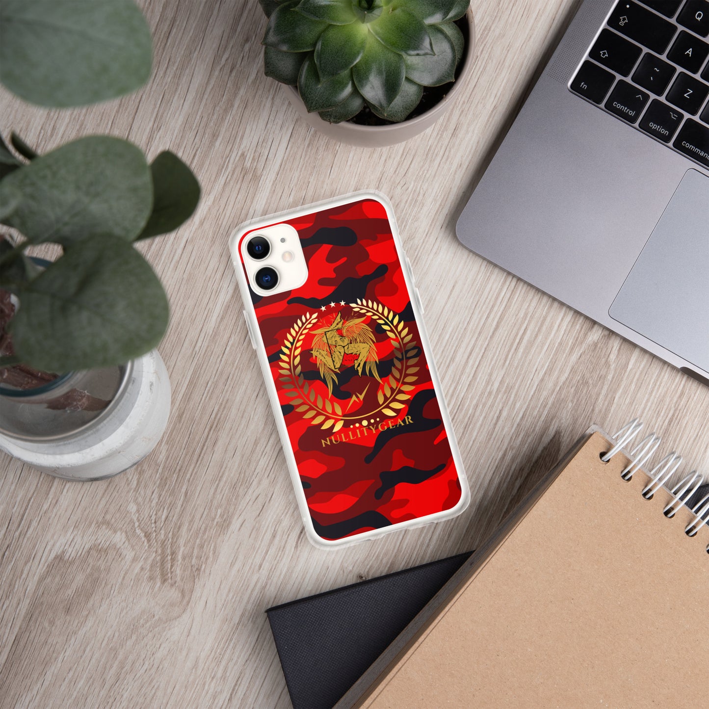 Red Camo Case for iPhone®