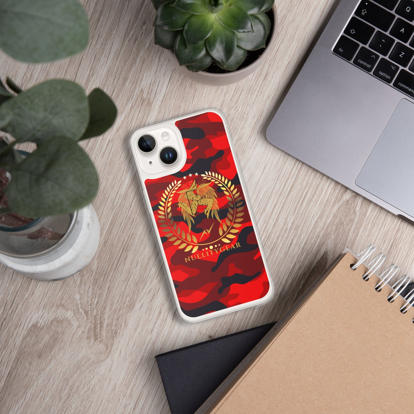 Red Camo Case for iPhone®