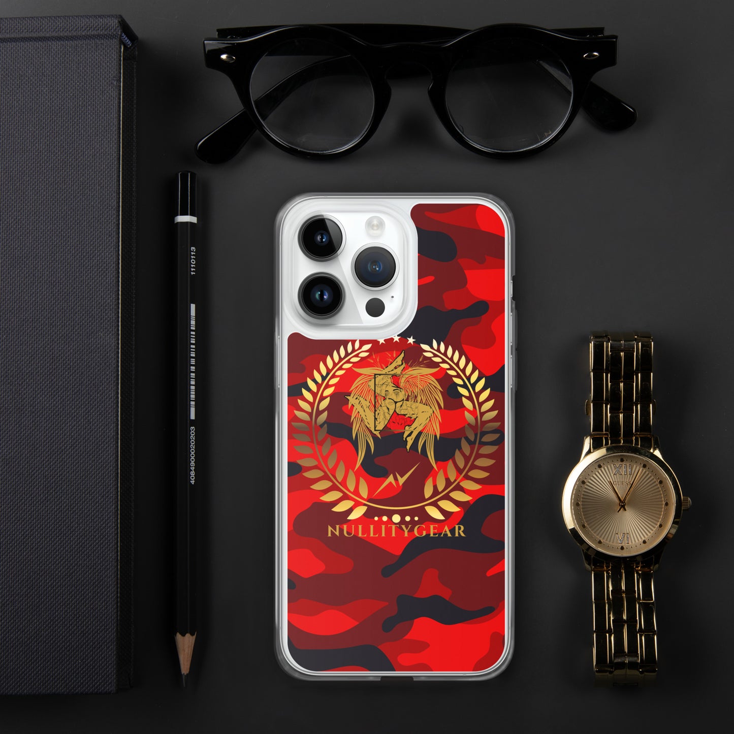 Red Camo Case for iPhone®