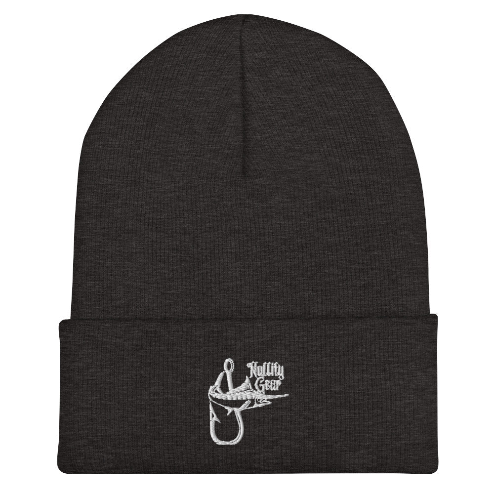 Sword Fish Cuffed Beanie