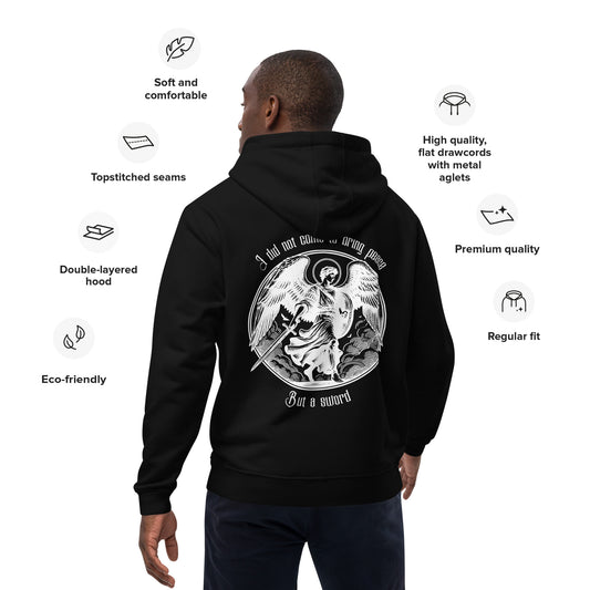 Premium "I Did Not Come to Bring Peace But a Sword Hoodie."