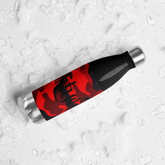 Red Camo Stainless steel water bottle