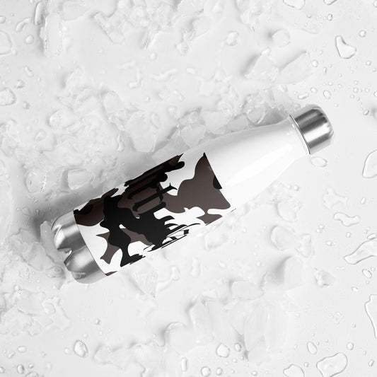 Snow Camo Stainless steel water bottle