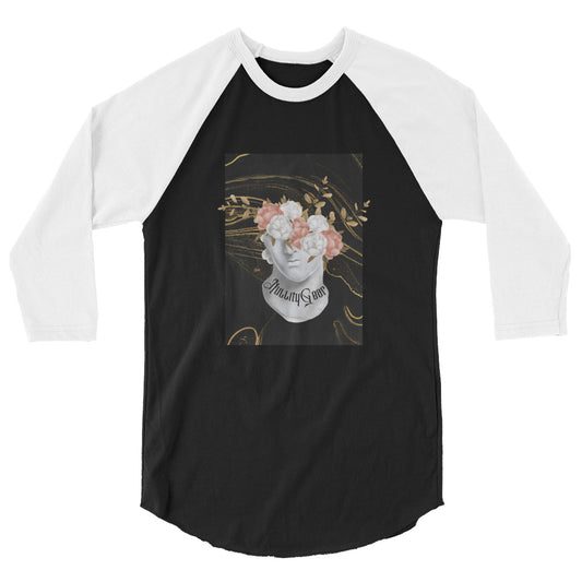 Flower Baseball Tee